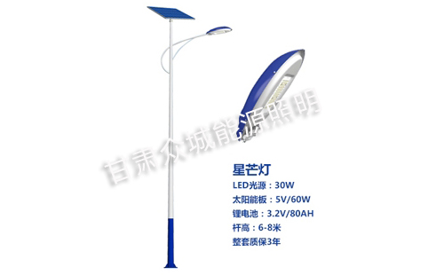 吐鲁番太阳能路灯核心技术参数解读